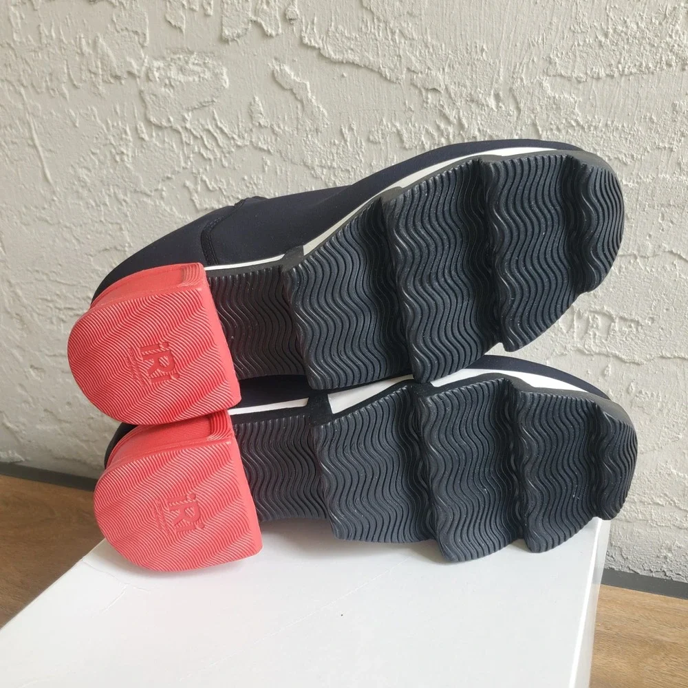 iRi NYC WES I Neoprene Sneakers Unisex EUR 41‎ W 10.5 M 9 Black Red Gorpcore